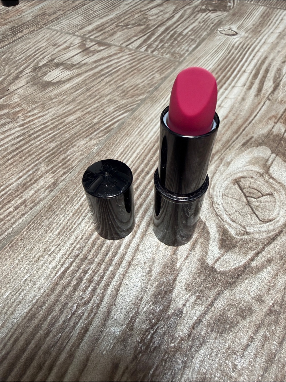 Lancome Bold Hot Pink Lipstick